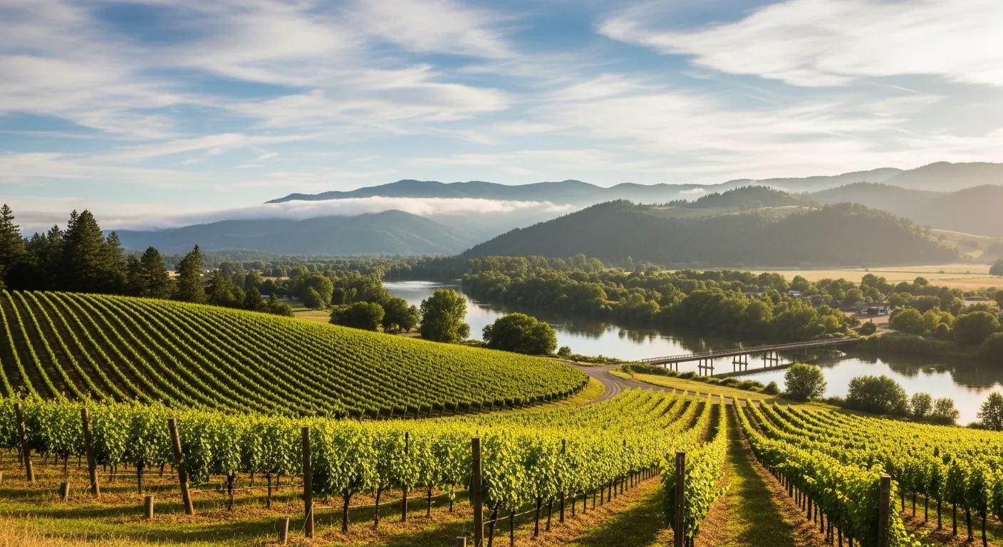 Scenic landscape in Calaveras County California