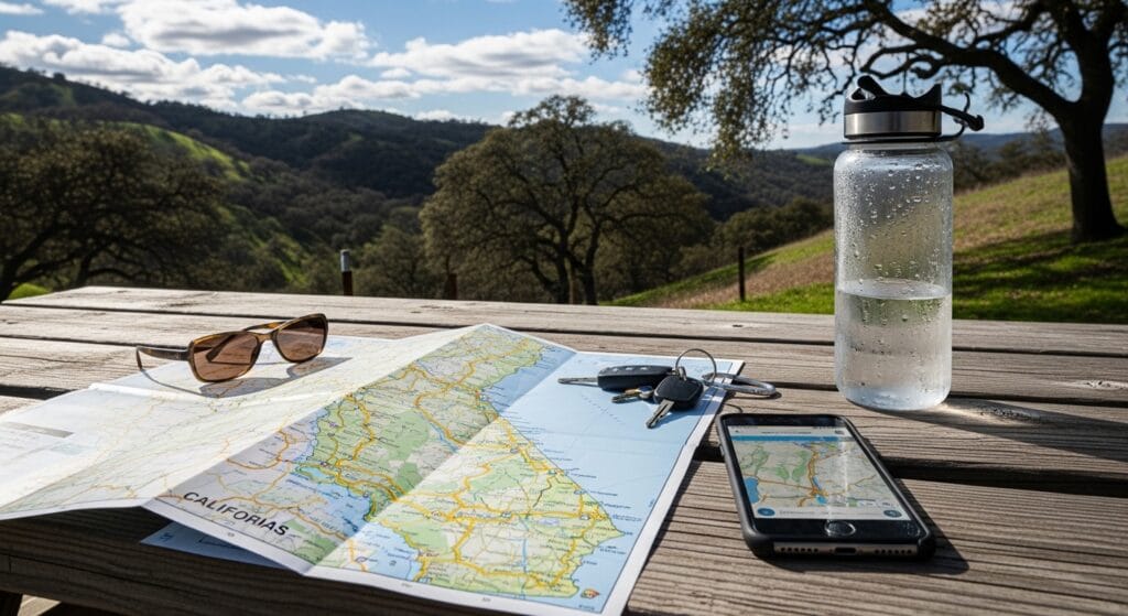 Planning scenic drives in Calaveras County with road safety in mind